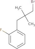 1-(3-Bromo-2,2-dimethylpropyl)-2-fluorobenzene