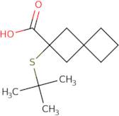 2-(tert-Butylsulfanyl)spiro[3.3]heptane-2-carboxylic acid