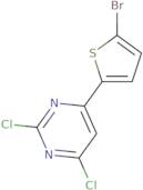 4-(5-Bromothiophen-2-yl)-2,6-dichloropyrimidine