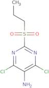 4,6-Dichloro-2-(propylsulfonyl)pyrimidin-5-amine