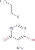 5-Amino-6-hydroxy-2-(propylthio)-4(3H)-pyrimidinone