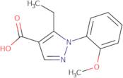 5-Ethyl-1-(2-methoxyphenyl)-1H-pyrazole-4-carboxylic acid