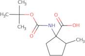 1-((tert-Butoxycarbonyl)amino)-2-methylcyclopentanecarboxylic acid