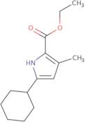 Ethyl 5-cyclohexyl-3-methyl-1H-pyrrole-2-carboxylate