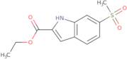 Ethyl 6-methylsulfonyl-1H-indole-2-carboxylate