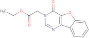 Ethyl (4-oxo[1]benzofuro[3,2-{D}]pyrimidin-3(4{H})-yl)acetate