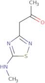 1-(5-Methylamino-[1,2,4]thiadiazol-3-yl)-propan-2-one