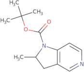 tert-Butyl 2-methyl-1H,2H,3H-pyrrolo[3,2-c]pyridine-1-carboxylate