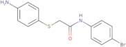 2-[(4-Aminophenyl)sulfanyl]-N-(4-bromophenyl)acetamide