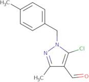 5-Chloro-3-methyl-1-[(4-methylphenyl)methyl]-1H-pyrazole-4-carbaldehyde