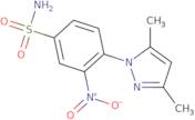 4-(3,5-Dimethyl-1H-pyrazol-1-yl)-3-nitrobenzene-1-sulfonamide