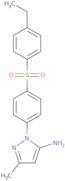 1-[4-(4-Ethylbenzenesulfonyl)phenyl]-3-methyl-1H-pyrazol-5-amine