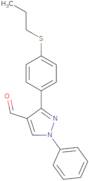 1-Phenyl-3-[4-(propylsulfanyl)phenyl]-1H-pyrazole-4-carbaldehyde