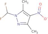 1-(Difluoromethyl)-3,5-dimethyl-4-nitro-1H-pyrazole