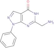 6-(Aminomethyl)-1-phenyl-1H-pyrazolo[3,4-d]pyrimidin-4(5H)-one