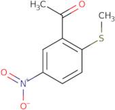 1-[2-(Methylsulfanyl)-5-nitrophenyl]ethan-1-one