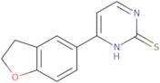 4-(2,3-Dihydrobenzofuran-5-yl)pyrimidine-2-thiol