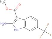 Methyl 2-amino-6-(trifluoromethyl)-1H-indole-3-carboxylate