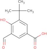 3-(tert-Butyl)-5-formyl-4-hydroxybenzoic Acid