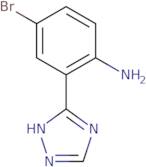 4-Bromo-2-(1H-1,2,4-triazol-3-yl)aniline
