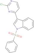 1-(Benzenesulfonyl)-3-(2-chloropyrimidin-4-yl)indole