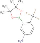 3-(4,4,5,5-Tetramethyl-1,3,2-dioxaborolan-2-yl)-4-(trifluoromethyl)benzenamine