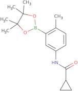 N-(4-Methyl-3-(4,4,5,5-tetramethyl-1,3,2-dioxaborolan-2-yl)phenyl)-cyclopropanecarboxamide