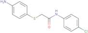 2-[(4-Aminophenyl)sulfanyl]-N-(4-chlorophenyl)acetamide