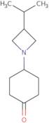 4-[3-(Propan-2-yl)azetidin-1-yl]cyclohexan-1-one