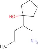 1-(1-Aminopentan-2-yl)cyclopentan-1-ol