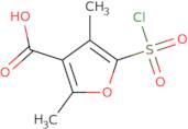5-(Chlorosulfonyl)-2,4-dimethylfuran-3-carboxylic acid