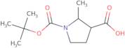 1-[(tert-butoxy)carbonyl]-2-methylpyrrolidine-3-carboxylic acid, Mixture of diastereomers