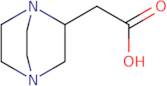 2-{1,4-Diazabicyclo[2.2.2]octan-2-yl}acetic acid