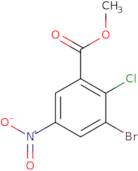 Methyl 3-bromo-2-chloro-5-nitrobenzoate