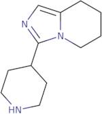 4-{5H,6H,7H,8H-Imidazo[1,5-a]pyridin-3-yl}piperidine