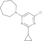 1-(6-Chloro-2-cyclopropylpyrimidin-4-yl)azepane