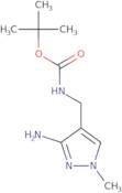 tert-Butyl N-[(3-amino-1-methyl-1H-pyrazol-4-yl)methyl]carbamate