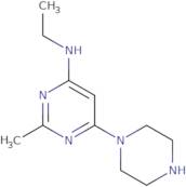 N-Ethyl-2-methyl-6-(piperazin-1-yl)pyrimidin-4-amine