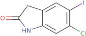 6-Chloro-5-iodoindolin-2-one