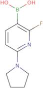 2-Fluoro-6-pyrrolidinopyridine-3-boronic acid