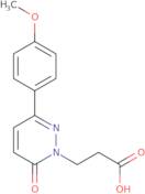 3-[3-(4-Methoxyphenyl)-6-oxopyridazin-1(6H)-yl]propanoic acid