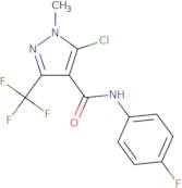 5-Chloro-N-(4-fluorophenyl)-1-methyl-3-(trifluoromethyl)-1H-pyrazole-4-carboxamide