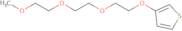 3-(2-(2-(2-Methoxyethoxy)ethoxy)ethoxy)thiophene