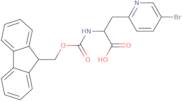 (2S)-3-(5-Bromopyridin-2-yl)-2-({[(9H-fluoren-9-yl)methoxy]carbonyl}amino)propanoic acid