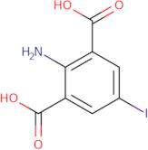 2-Amino-5-iodobenzene-1,3-dicarboxylic acid