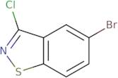 5-Bromo-3-chloro-1,2-benzothiazole