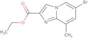 ethyl 6-bromo-8-methylimidazo[1,2-a]pyridine-2-carboxylate