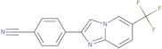 4-[6-(Trifluoromethyl)imidazo[1,2-a]pyridin-2-yl]benzonitrile