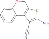 2-Amino-4H-thieno[2,3-c]chromene-1-carbonitrile