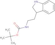 tert-Butyl N-[2-(2,3-dihydro-1H-indol-3-yl)ethyl]carbamate